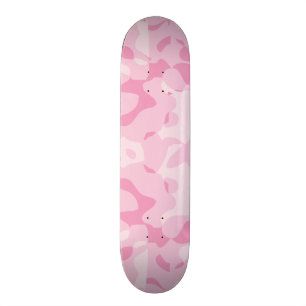 Pink Camo Skateboard