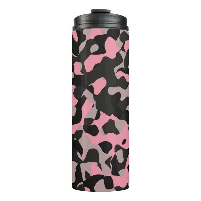Pink Camo  Thermal Tumbler (Front)