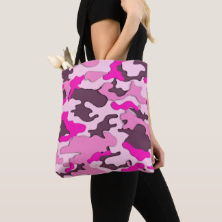Pink Camo / Tote Bag
