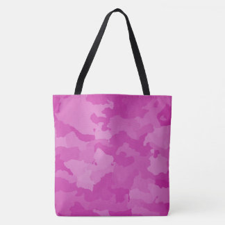 Pink Camo Tote Bag