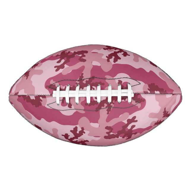 Pink camouflage american football (Front)