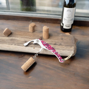 Pink Camouflage Corkscrew
