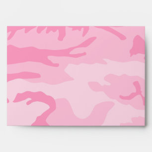 Pink Camouflage Envelopes