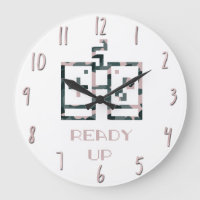 Pink Camouflage Game Controller Ready Up Gamer