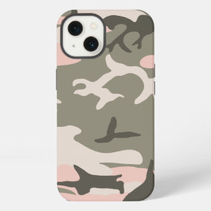 Pink Camouflage iPhone 13 Case