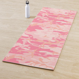 Pink Camouflage, Military, Army Yoga Mat