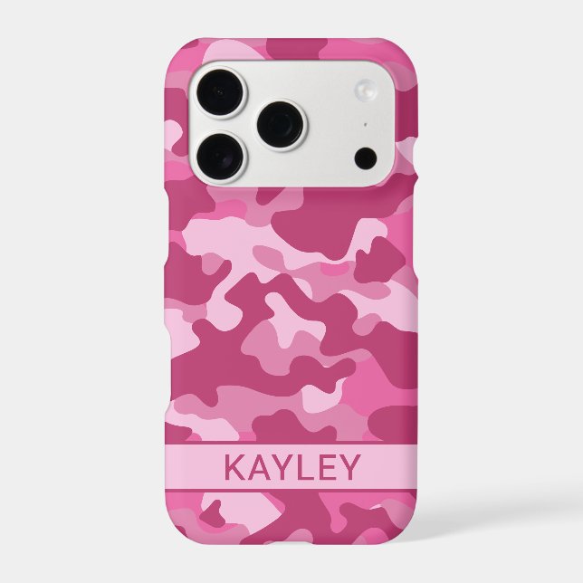 Pink Camouflage Personalised (Back)