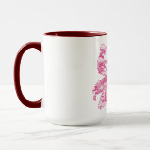 Pink Camouflage Snowmobile Mug