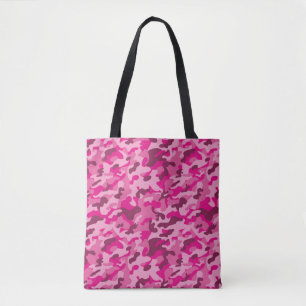 Pink Camouflage Tote