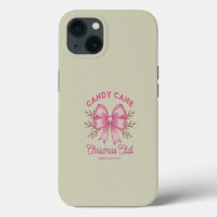 Pink Candy Cane Christmas Club Xmas Season