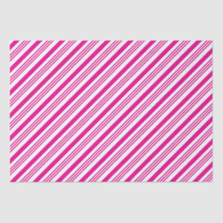 Pink Candy Cane Style 1 Tissue Paper