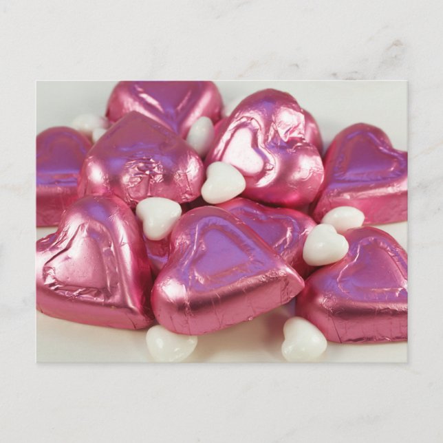 Pink Candy Postcard (Front)