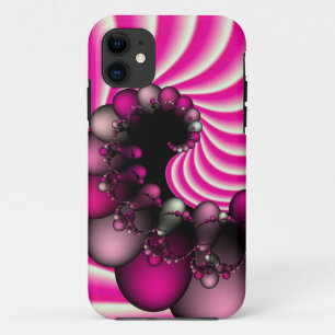 Pink Candy Swirl iPhone 11 Case
