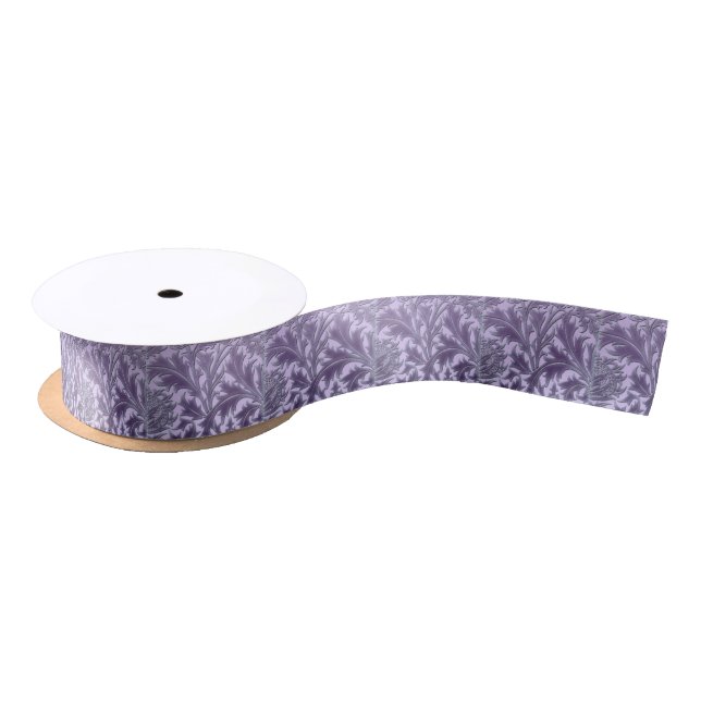 Pink Candy Thistle Satin Ribbon (Spool)