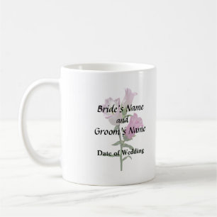 Pink Canterbury Bells Coffee Mug