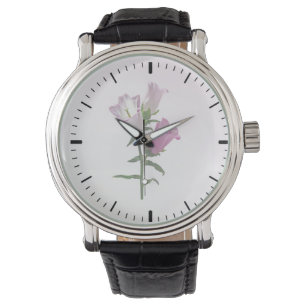 Pink Canterbury Bells Watch