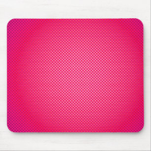 Pink carbon fiber patterned mouse mat