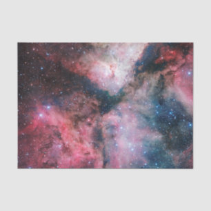 Pink Carina Nebula Space Astronomy Stars Tissue Paper