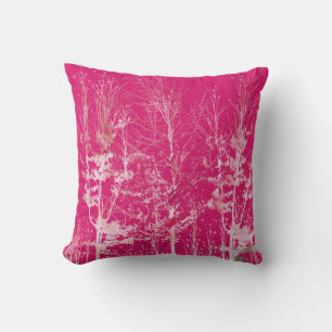 Pink Carnation Abstract 2 Cushion