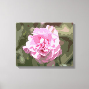 Pink Carnation Canvas Print