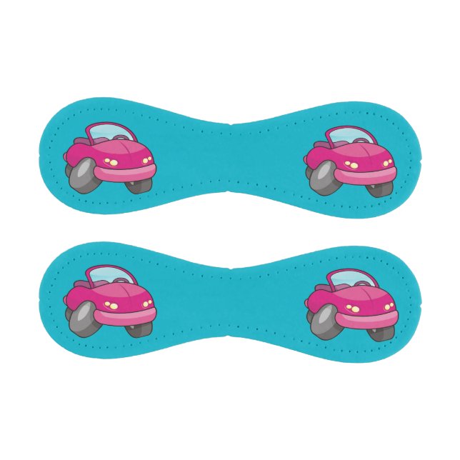 Pink Cartoon Car Baseball (Panels)
