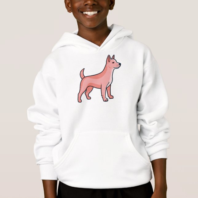 Pink Cartoon Dog (Front)