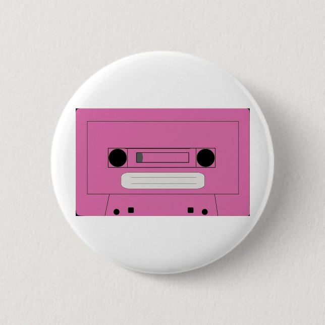 Pink casette badge (Front)