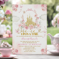 Pink Castle Princess One-ce Upon A Time Birthday