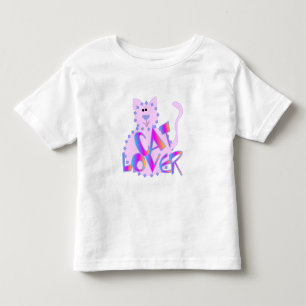 Pink Cat Lover Toddler T-Shirt