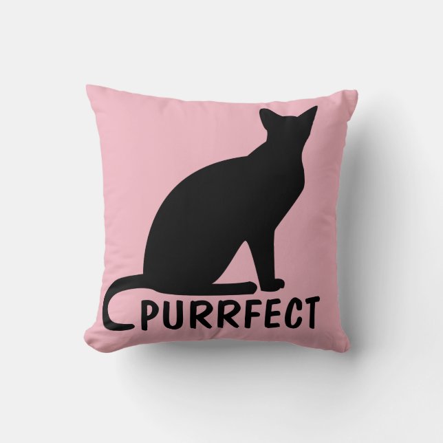 PINK CAT PURRFECT PILLOWS (Front)