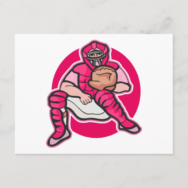 Pink Catcher Postcard (Front)
