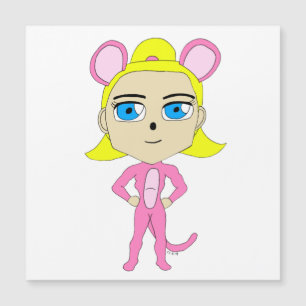 pink catgirl