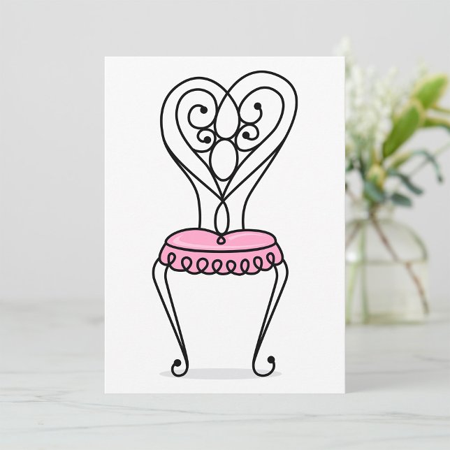 Pink Chair Invitation (Creator Uploaded)