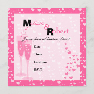 Pink Champagne! Invitation