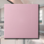 Pink Champagne Solid Colour | Classic Elegant Tile<br><div class="desc">Pink Champagne Solid Colour | Classic | Elegant | Trendy | Stylish | Gift</div>