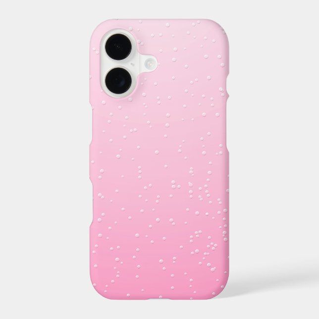 Pink Champagne with Tiny Bubbles Background Art (Back)