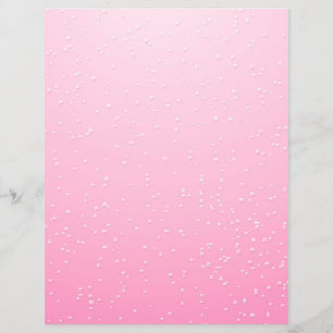 Pink Champagne with Tiny Bubbles Background Art Flyer