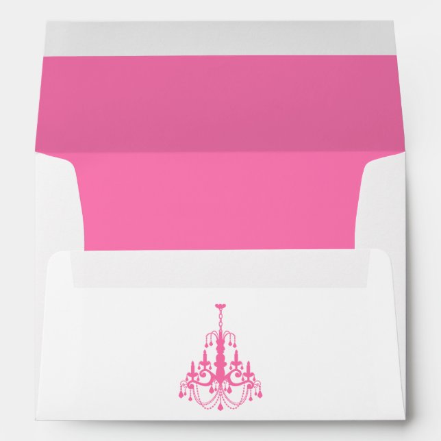 Pink Chandelier Envelopes (Back (Bottom))