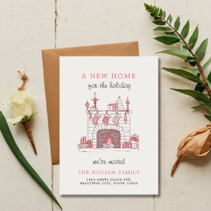 Pink Charm Christmas Stockings A New Home Moving Announcement