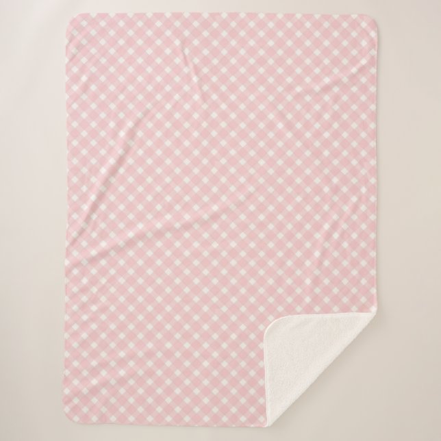 Pink check blanket (Front)