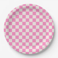 Pink Check, Chequerboard Pattern, Chequered