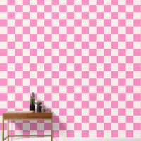 Pink Check, Chequerboard Pattern, Chequered