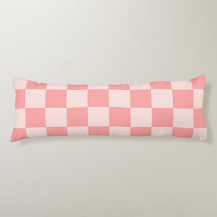 Pink Checkerboard Body Cushion