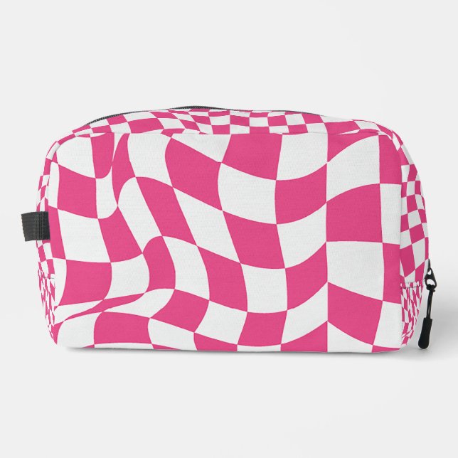 PInk checks  Dopp Kit (Front)