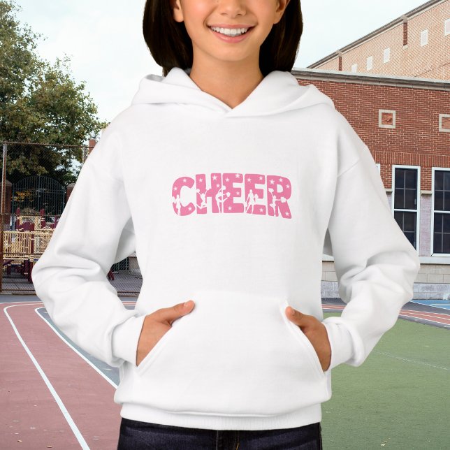 Pink Cheer Typography Girl Kids (Creator Uploaded)