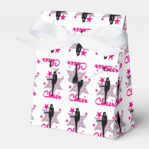 Pink Cheerleader Favour Box