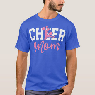 Pink Cheerleader Mum Shirt Cheer Mum Gifts Mama Mo