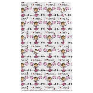 Pink Cheerleader Small Gift Bag