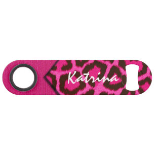 Pink Cheetah Monogram