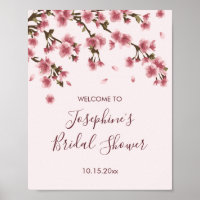 Pink Cherry Blossom Bridal Shower
